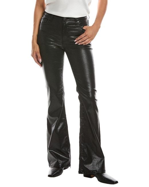 Rag & Bone Black Flexi Dahlia Full Flare Jean