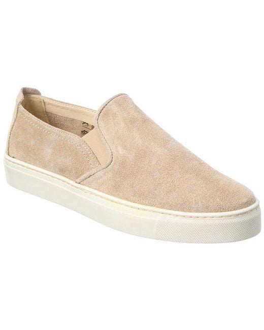 The Flexx Natural Sneak Name Slip Leather Slip-On