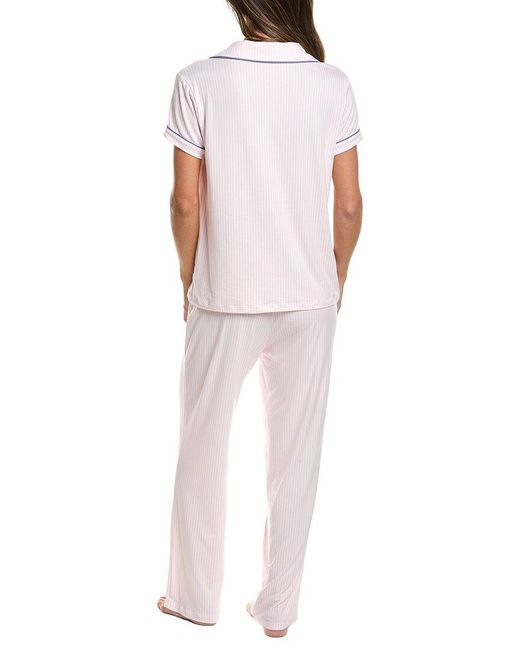 Tart Collections White 2Pc Ginnie Pant Set