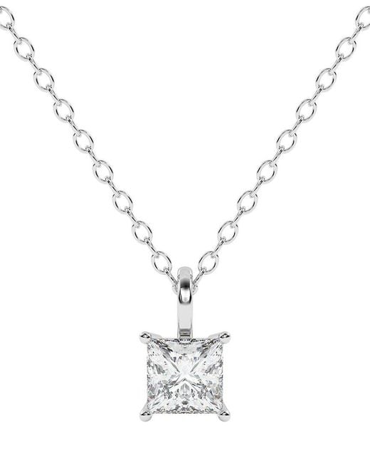 Lab Grown Diamonds White 14K 1.00 Ct. Tw. Lab-Grown Diamond Necklace