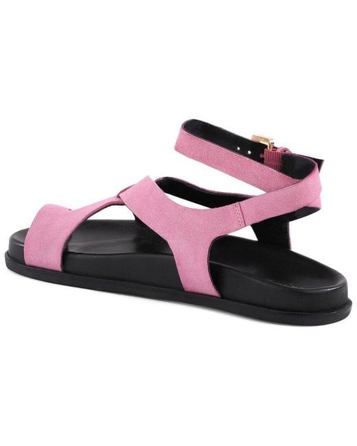 Seychelles Pink Fritz Leather Sandal