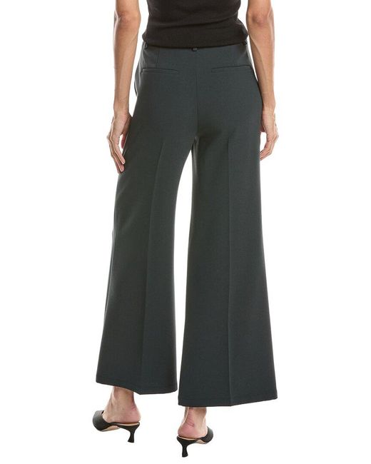 Theory Black Fluid Flare Pant