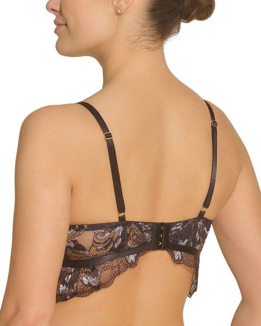 Cosabella Brown Paradiso Triangle Bralette