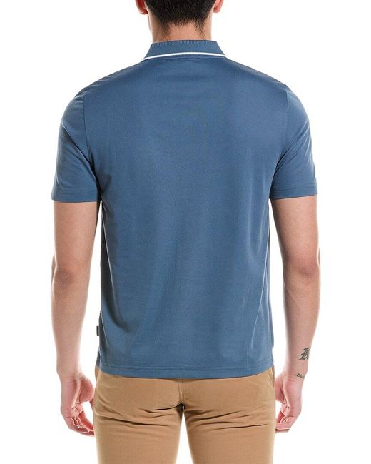 Ted Baker Blue Galton Polo Shirt for men