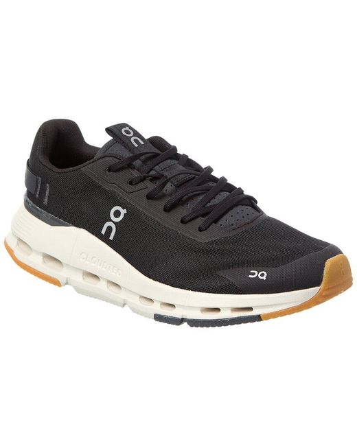 On Shoes Black Cloudnova Form 2 Sneaker for men