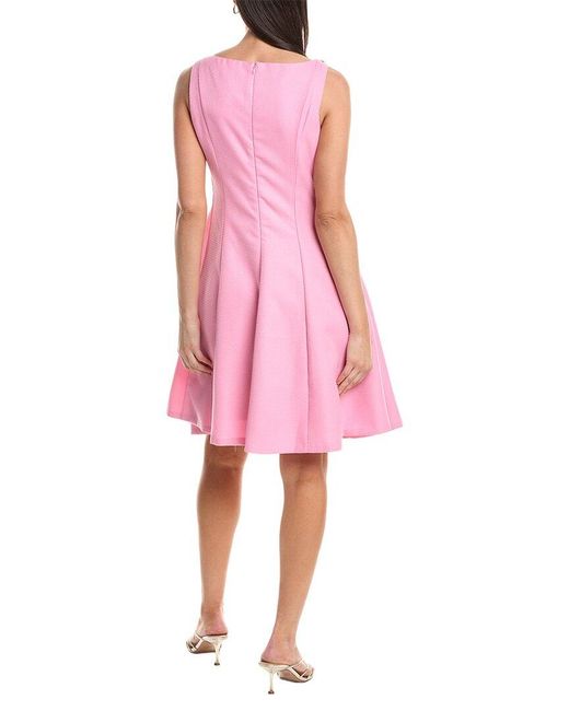 Tahari Pink Midi Dress