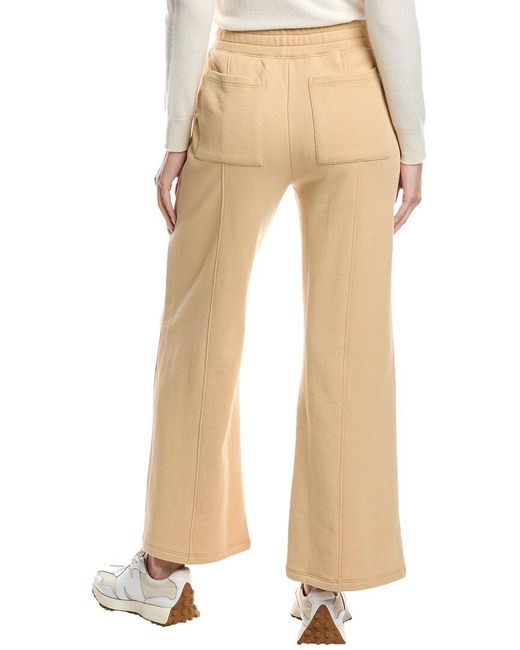 Nation Ltd Natural Lincoln Front Slit Knit Pant
