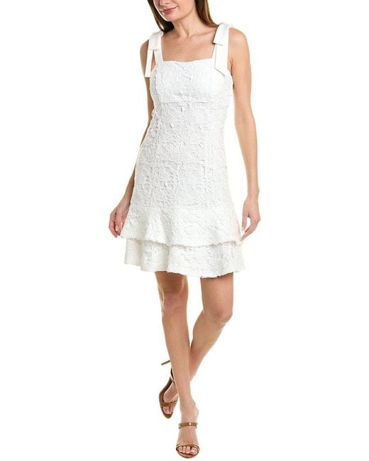 Julia Jordan White Lace Mini Dress
