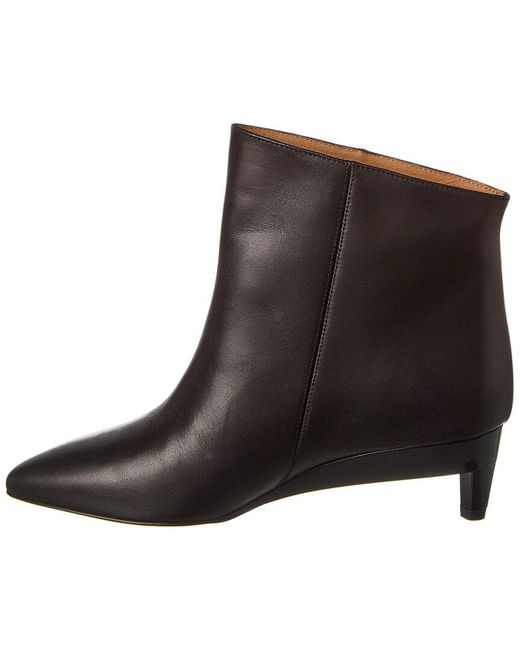 Isabel Marant Black Deyan Leather Bootie