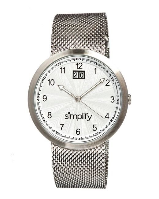 Simplify Gray The 1900 Watch for men