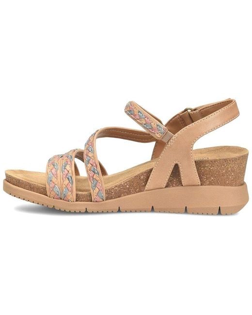 Comfortiva Natural Silvia Leather Sandal
