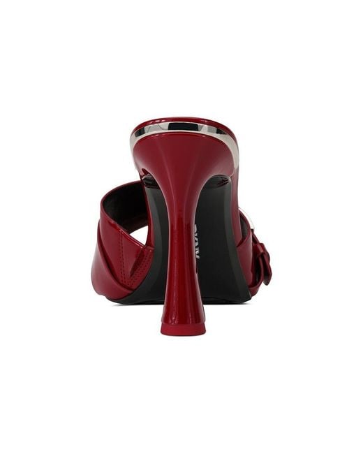 DKNY Red Clorissa Sandal Mule
