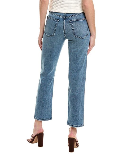 Joe's Jeans Blue The Og Cara Straight Ankle Jean