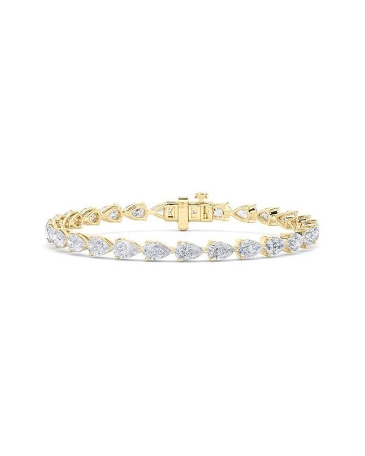 Lab Grown Diamonds White 14K 12.00 Ct. Tw. Lab-Grown Diamond Bracelet