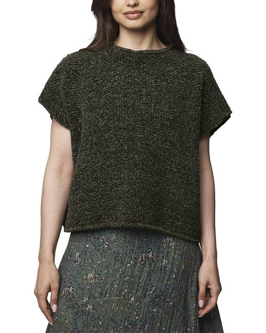 Splendid Green Andrea Mockneck Sweater
