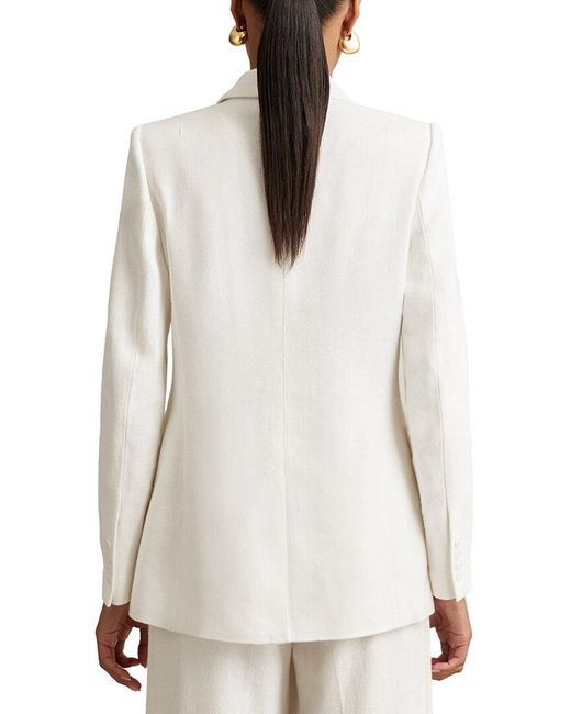Reiss White Devon Formal Jacket