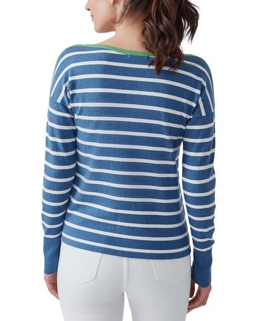 J.McLaughlin Blue Marin Sweater