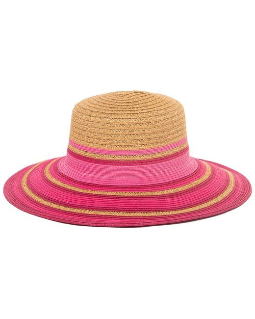 Trina Turk Pink Tuscany Sun Hat