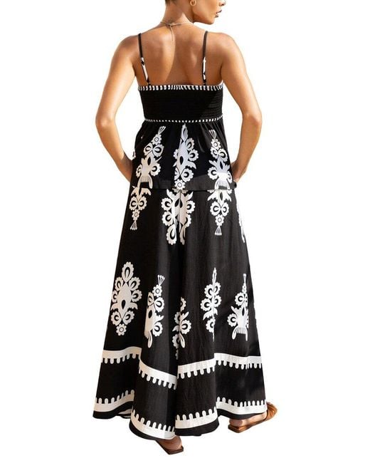 LEON GORI Black Leon 2Pc Top & Skirt Set