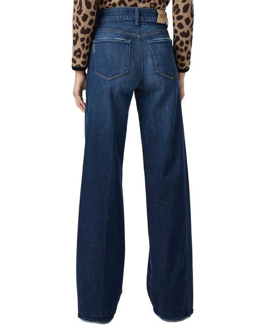 PAIGE Blue Sasha Reverse Seamed Jean