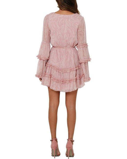 LEON GORI Pink Mini Dress