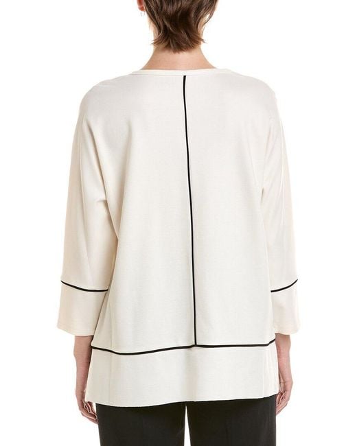 Jones New York Natural Dolman Sleeve Tunic