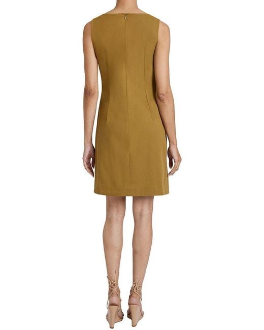 Santorelli Yellow Shift Dress