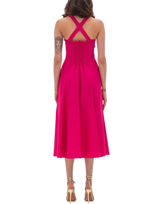 BGL Pink Midi Dress