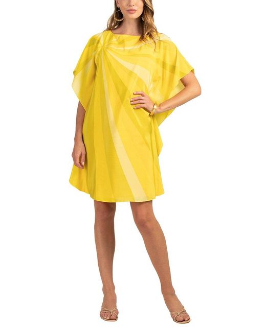 Trina Turk Yellow Global Dress