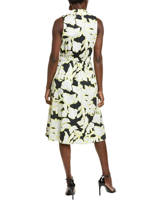 Natori Black Misty Floral Maxi Dress