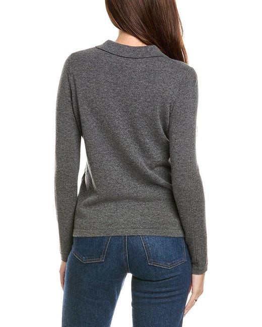 Kier + J Gray Kier + J Wool & Cashmere-Blend Polo Sweater