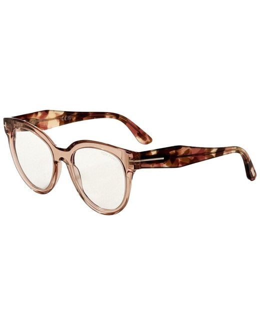 Tom Ford Brown Ft6020 49Mm Optical Frames