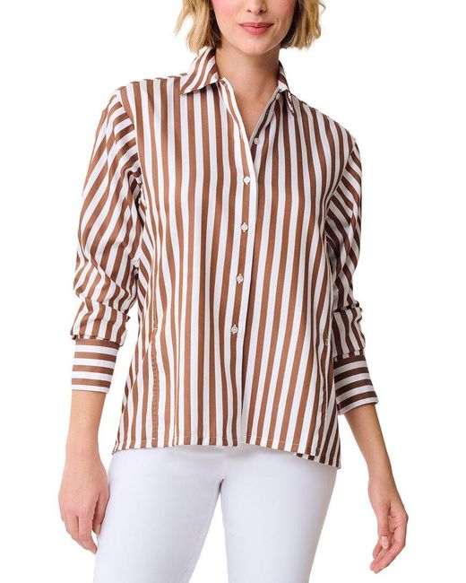J.McLaughlin Red Alexis Blouse