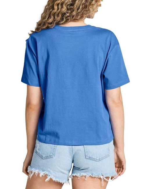 Life Is Good. Blue Crusher Boxy Tee