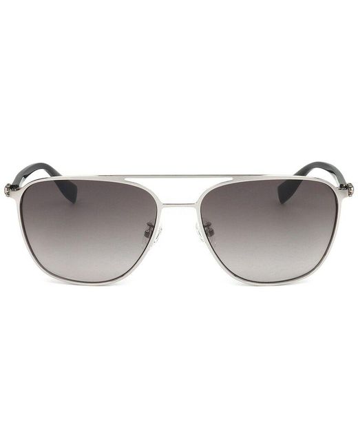 Trussardi Black Str405F 579X 59Mm Sunglasses for men