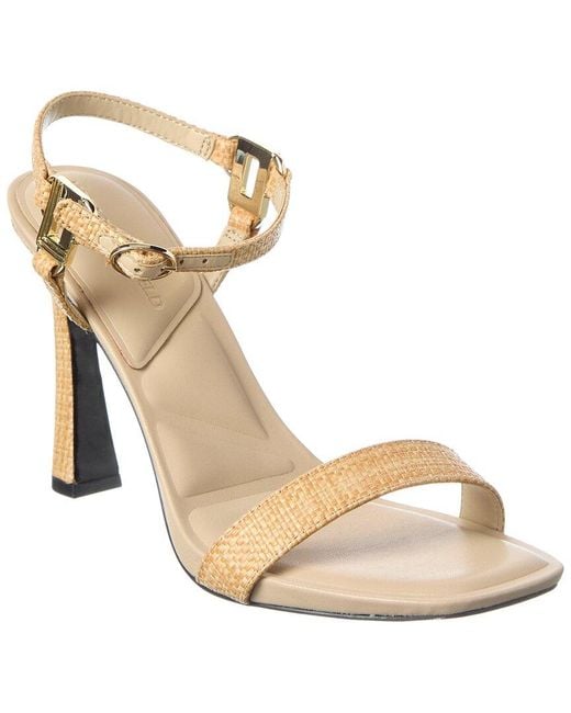 Karl Lagerfeld Metallic Cybil Sandal