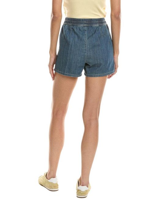 James Perse Blue Denim Short