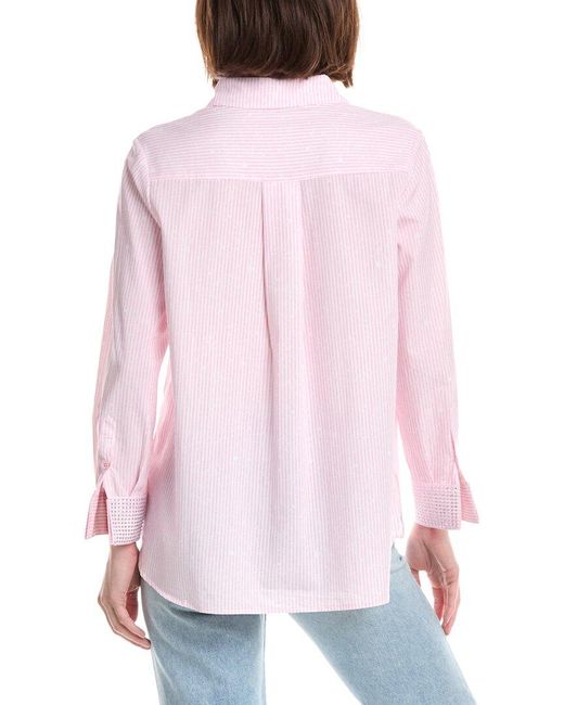 Lemon Grass White Mirror Embellished Blouse