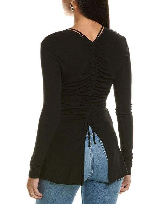 Proenza Schouler Black Label Butterfly Top