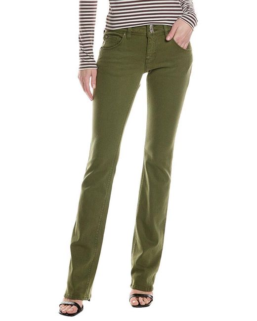 Hudson Green Beth Mid-Rise Cypress Baby Boot Jean