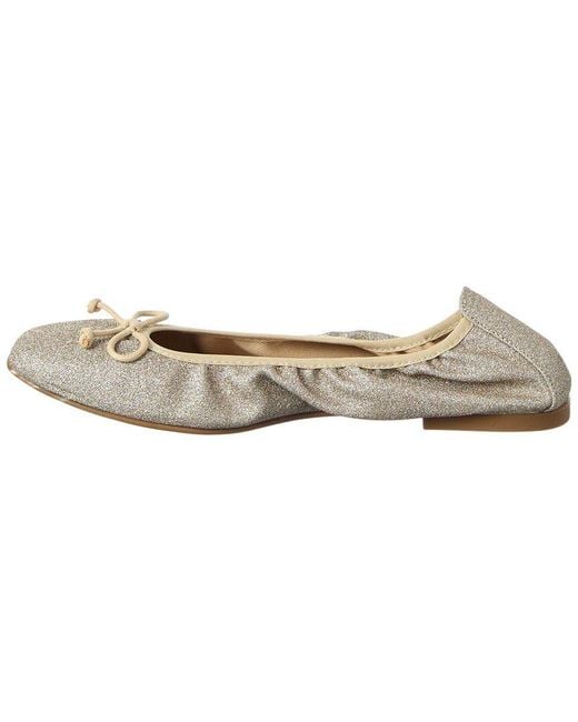 L.K.Bennett White Trilly Ballet Flat