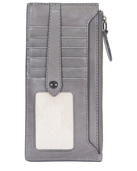 Frye Gray Melissa Leather Wallet