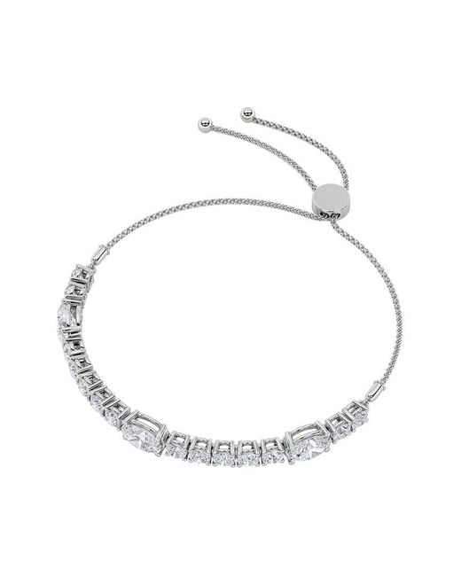 Lab Grown Diamonds White 14K 5.00 Ct. Tw. Lab-Grown Diamond Bracelet