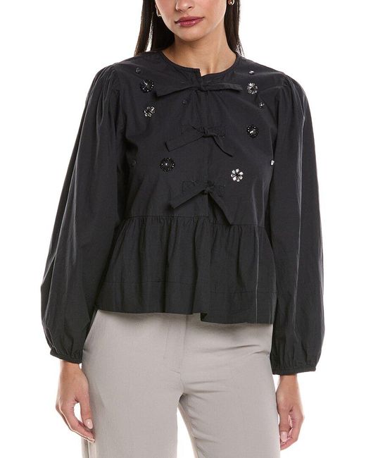 ANNA KAY Black Kaney Blouse