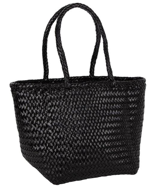Dragon Diffusion Black Grace Small Leather Tote