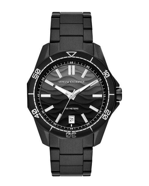 Armani Exchange Black Classic Watch for men