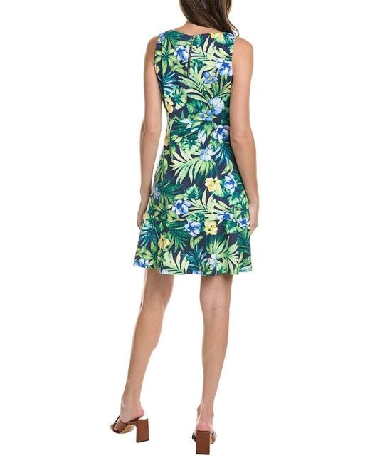 Tommy Bahama Green Darcy Tropical Retreat Mini Dress