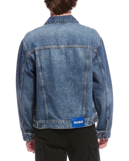 Boss Blue Dex Denim Jacket for men
