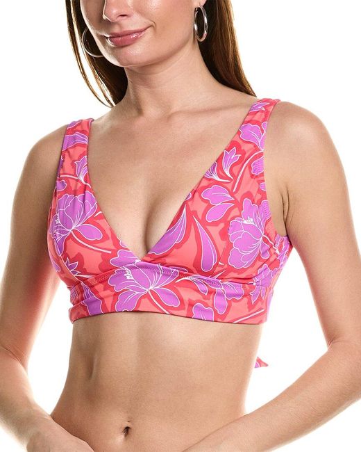 Tommy Bahama Pink Palm Modern Top