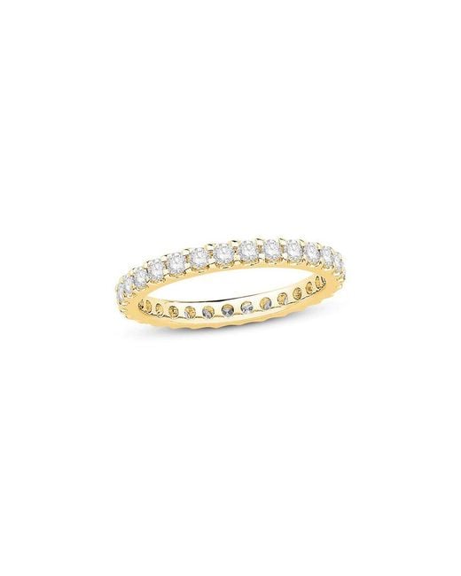 Forever Creations USA Inc. White Forever Creations 14K 1.00 Ct. Tw. Diamond Eternity Ring